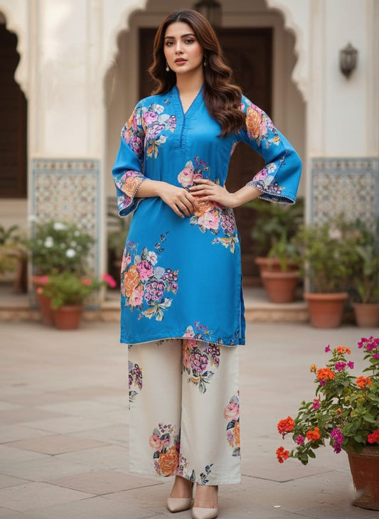 Ayra Bloom — 2Pc Printed Co-Ord Set Kinza Nadeem