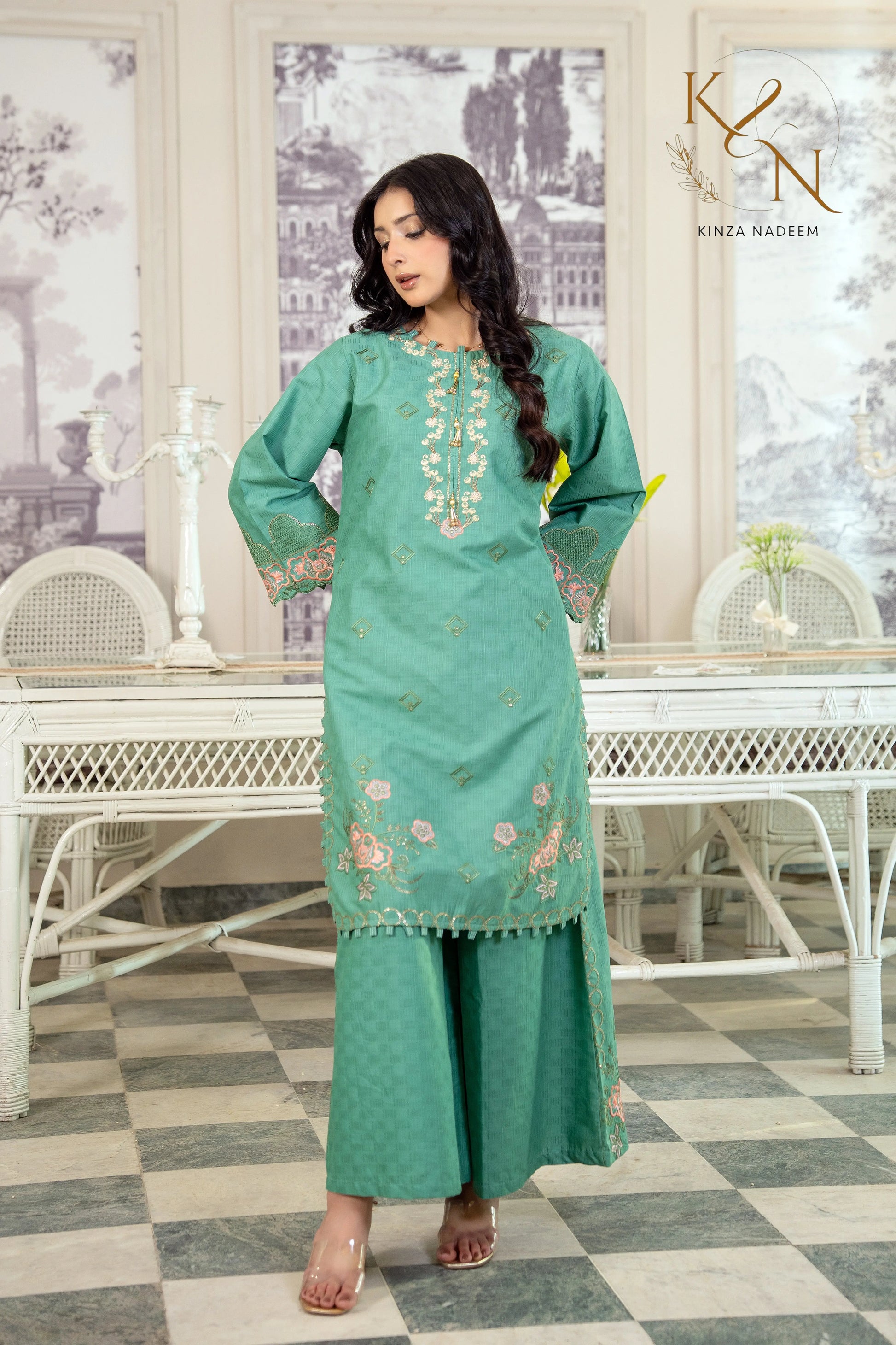 Mint Elara 2PC Kinza Nadeem