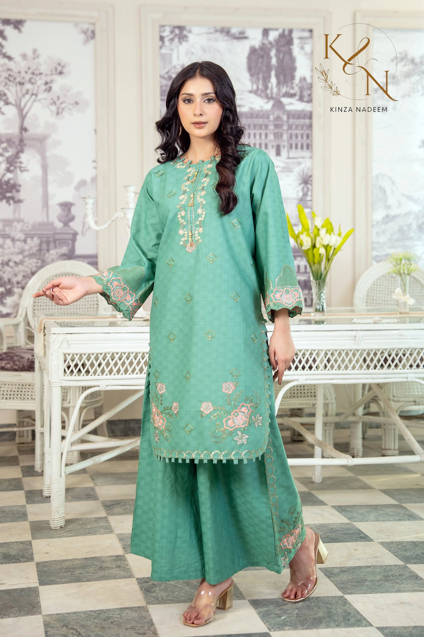 Mint Elara 2PC Kinza Nadeem