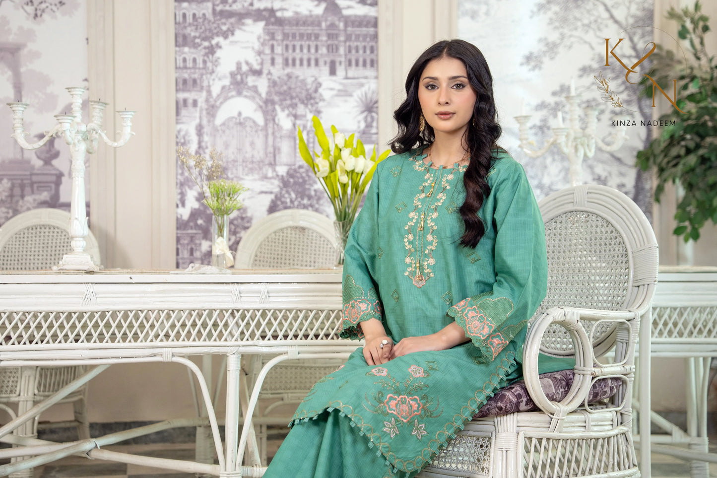Mint Elara 2PC Kinza Nadeem