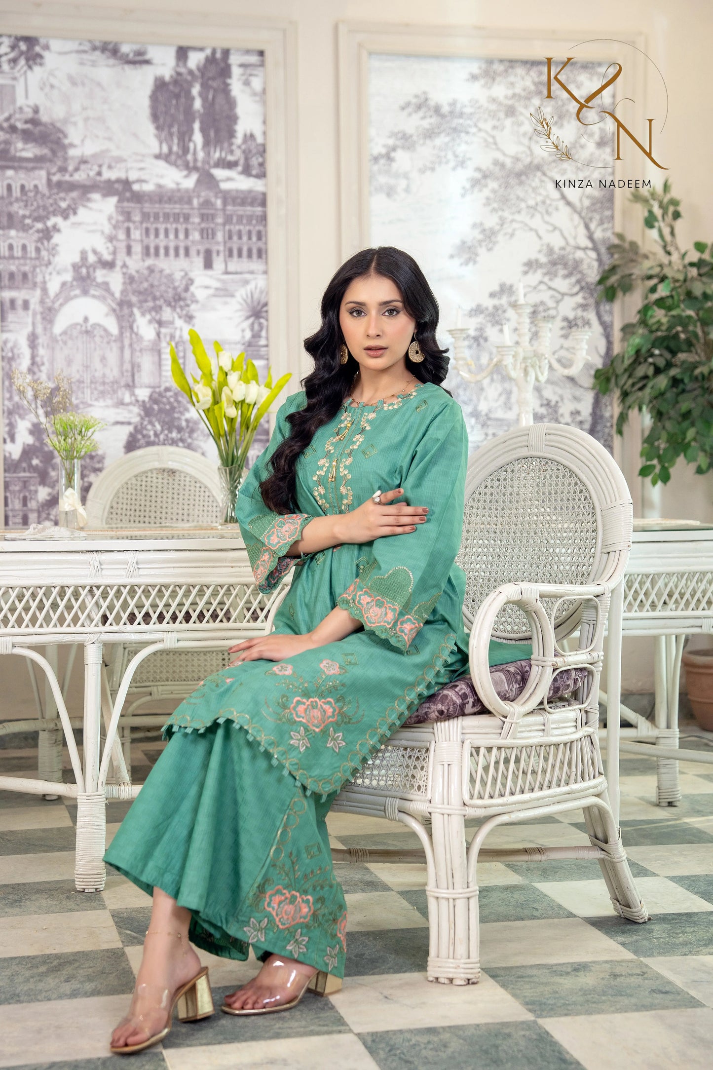 Mint Elara 2PC Kinza Nadeem