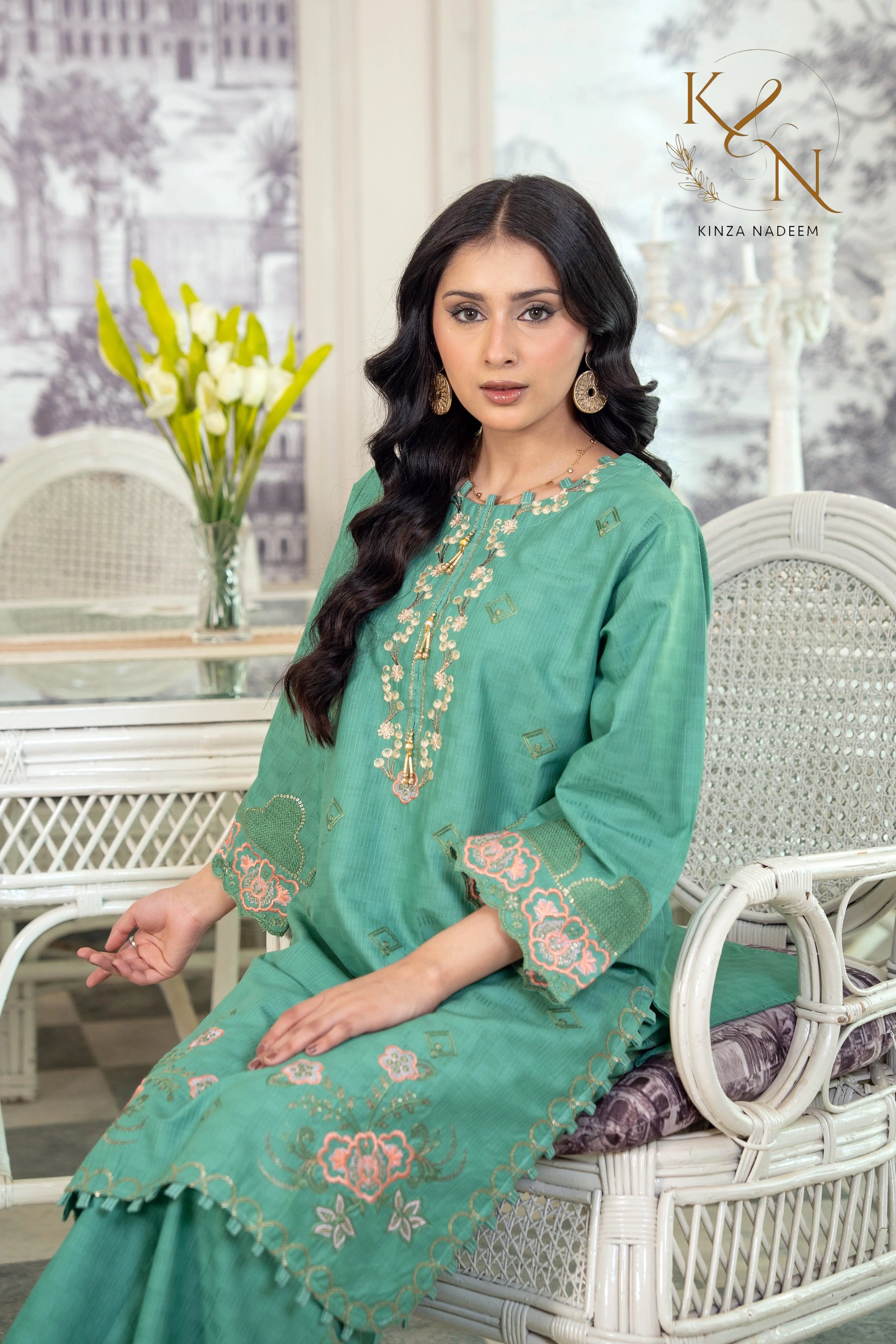 Mint Elara 2PC Kinza Nadeem