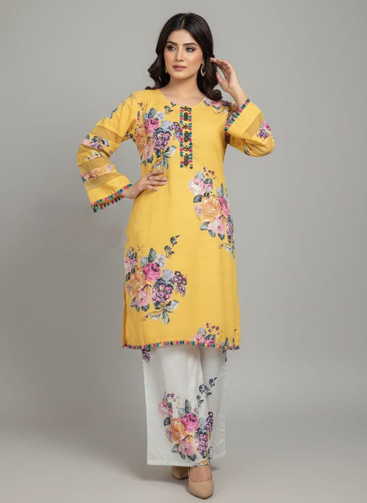 Ayra Bloom — 2Pc Printed Co-Ord Set Kinza Nadeem